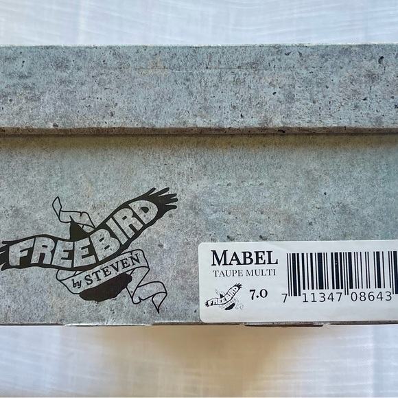 Freebird Two-Tone Brown Leather Flats MABEL size 7 - Picture 12 of 12